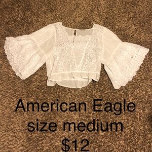 American Eagle Boho Blouse